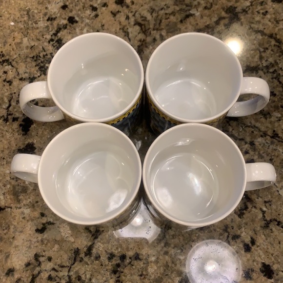 Garden Vignette Debbie Mumm Sakura Mugs  🐝 🦋 🌻 - Picture 2 of 8